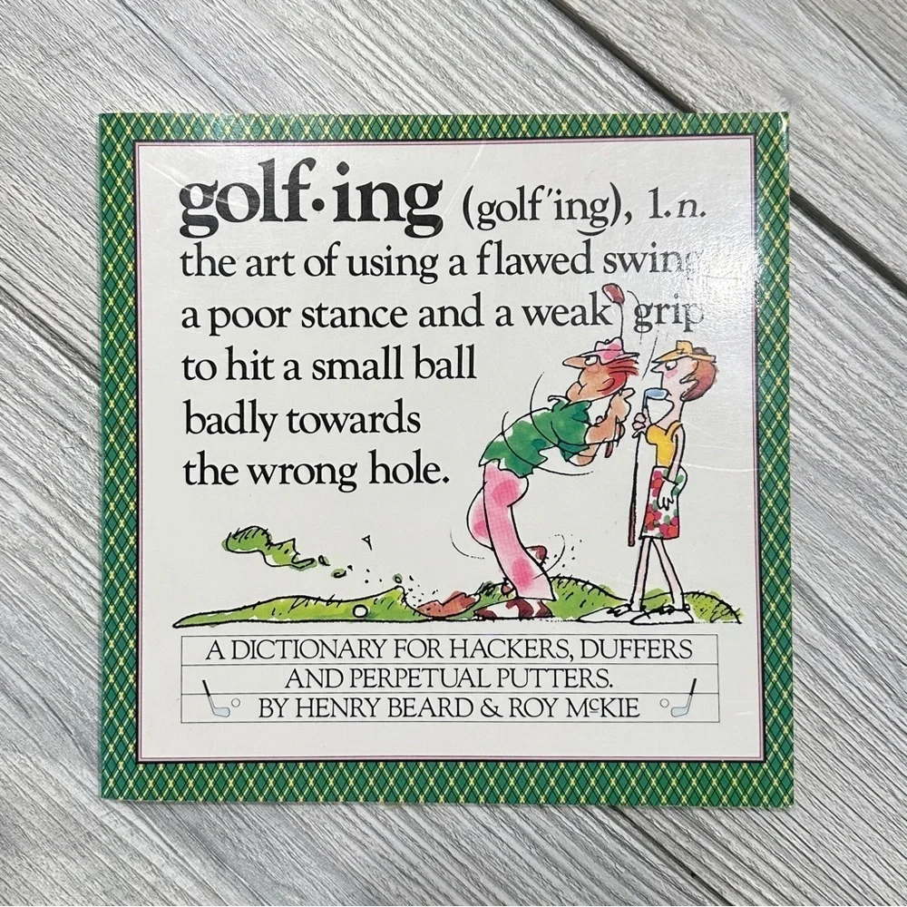 Golfing Book by Henry Beard and Roy McKie